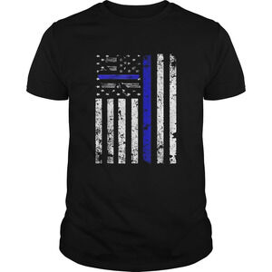Thin Blue Line Irish Shamrock Police St Patricks Day Shirt